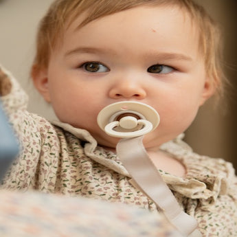 Bibs Pacifier Clip Ribbon Holder | Baby Soother Accessory