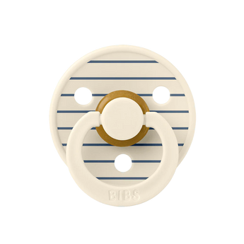 Bibs Round Pacifier Studio Colour 2 Pack Latex | Newborn Soother