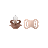 Bibs Supreme Silicone Symmetry Pacifiers 2 Pack | Soother