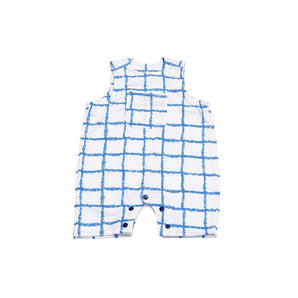Blue Lines Baby Romper