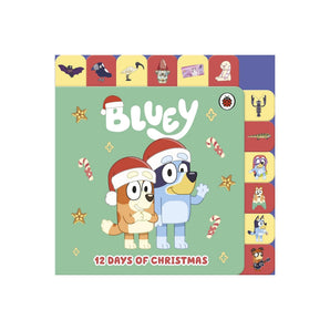 Bluey: 12 Days Of Christmas | Tabbed Board Book For Little Fans
