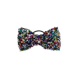 Bow Fantastic Sequin Hair-tie – Sparkle & Shine