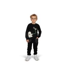 Boy Sweatshirt Booooohing Black