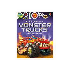 Build Your Own Monster Trucks Sticker Book