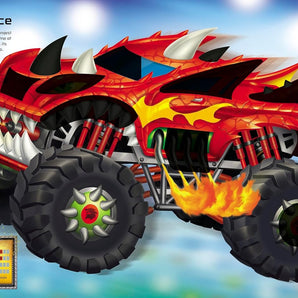 Build Your Own Monster Trucks Sticker Book