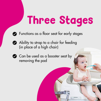 Bumbo Multi Seat Booster Ultimate 3 In 1 Seating Solution For Children | Booster Seat