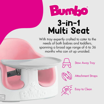 Bumbo Multi Seat Booster Ultimate 3 In 1 Seating Solution For Children | Booster Seat