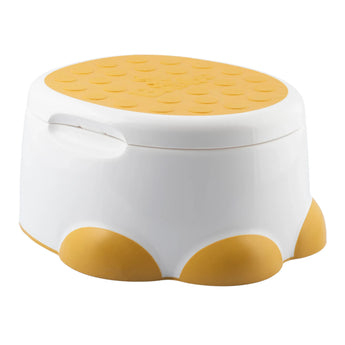 Bumbo Step â€˜N Potty Soft And Comfortable, Non Slip, Removable Cup & Stow Away Lid | Toilet Trainer