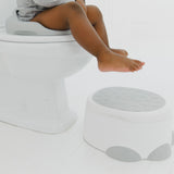 Bumbo Step â€˜N Potty Soft And Comfortable, Non Slip, Removable Cup & Stow Away Lid | Toilet Trainer