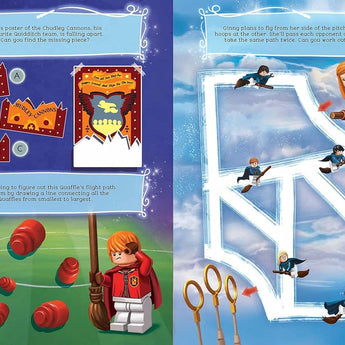 Buster Books Lego Harry Potter Let's Play Quidditch | Activity With Minifigure