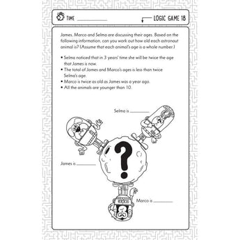 Buster Books Logic Games For Clever Kids â€” Children's Book For Kids | Children's & Teenage Fiction Stories