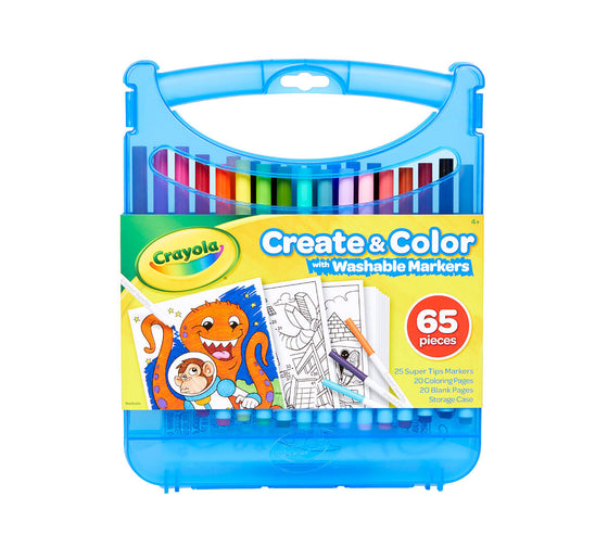 Create & Color, Super Tips Marker  Kit