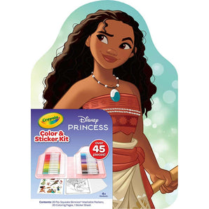 Crayola Disney Princess Color & Sticker Activity Set