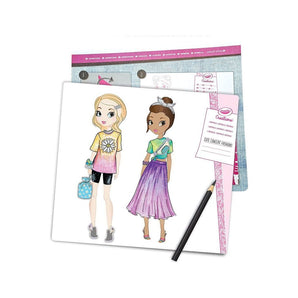 Crayola Creations Fashion Sketch Set