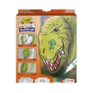 Crayola Pops 3D Coloring Kit - Dinos