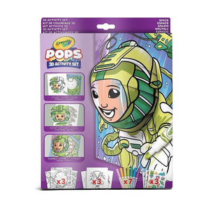 Crayola Pops 3D Coloring Kit - Space Adventure
