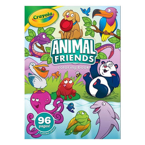 Crayola Animal Friends Coloring Book - 96 Pages