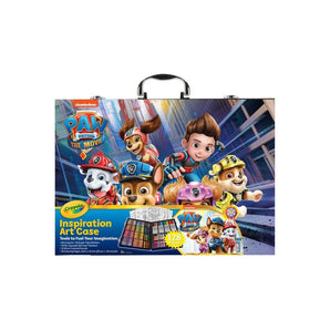 CRAYOLA Paw Patrol Mighty Movie Painting Case - 128 Piece Creative Set