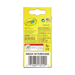 Crayola Peggable Crayons 12 Ct - Multicolor
