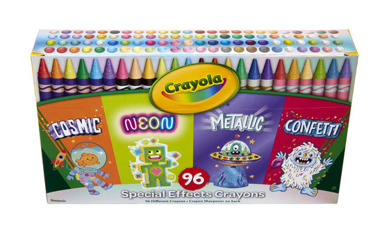 96 ct. Special Effects Crayons
