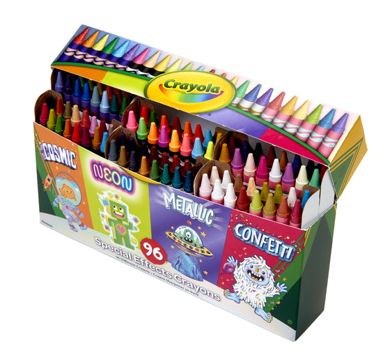 96 ct. Special Effects Crayons