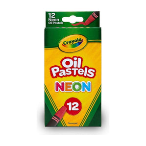 Crayola Oil Pastels Neon,12 Ct Sticks