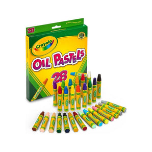Crayola Oil Pastels,28 Ct Sticks