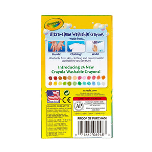 Crayola - 48 ct. Ultra-Clean Washable Crayons - Regular Size