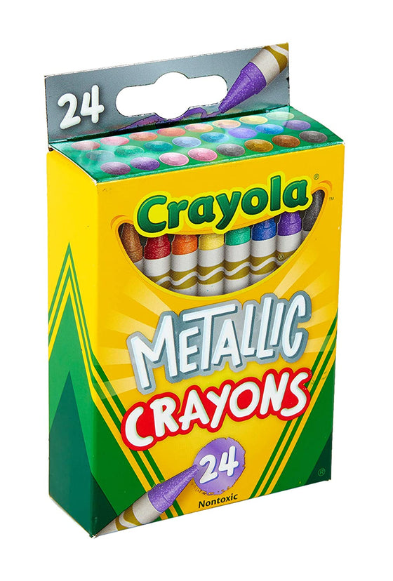 24 ct. Metallic Crayons
