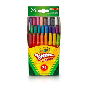 Crayola Mini Twistable Crayons, 24 Count