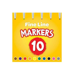 Crayola 10 Classic Fine Line Color Max Markers