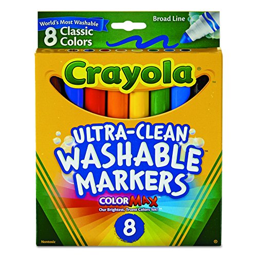 8 ct. Ultra-Clean Washable Classic, Broad Line, Color Max Markers