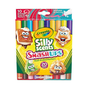 Crayola Silly Scents Smash Ups - Dual-Ended Washable Markers