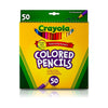 50ct Long Colored Pencils