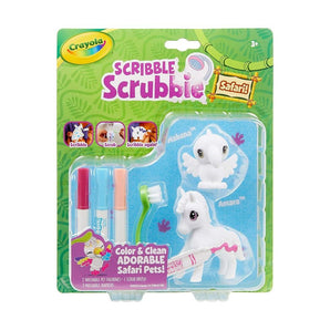 Crayola Scribble Scrubbie Safari 2-Pack Animal Toy Set