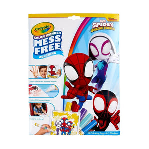 Crayola Color Wonder Mess Free Pad & Marker - Spidey and Friends