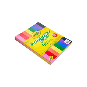 Crayola Construction Paper - 96 Sheets, Multicolor