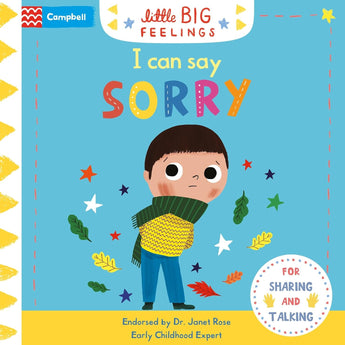 Campbell Books I Can Say Sorry Book Nurturing Emotional Intelligence | Books