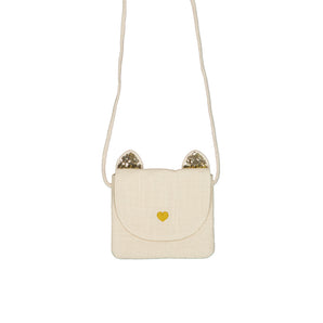 Charming Cat Handbag for Kids - Glitter & Style