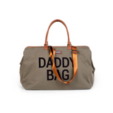 Childhome Daddy Bag Kaki Canvas | Diaper Bag