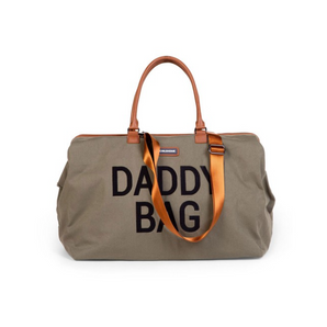 Childhome Daddy Bag Kaki Canvas | Diaper Bag