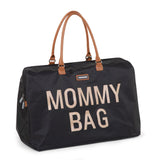 Childhome Mommy Bag Big Black Gold | Diaper Bag