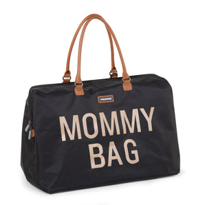 Childhome Mommy Bag Big Black Gold | Diaper Bag