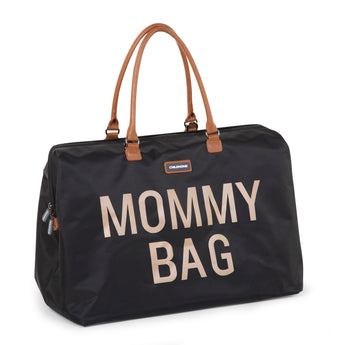 Childhome Mommy Bag Big Black Gold | Diaper Bag