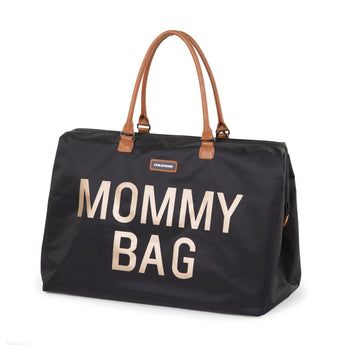 Childhome Mommy Bag Big Black Gold | Diaper Bag