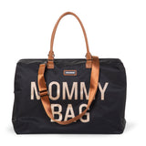 Childhome Mommy Bag Big Black Gold | Diaper Bag