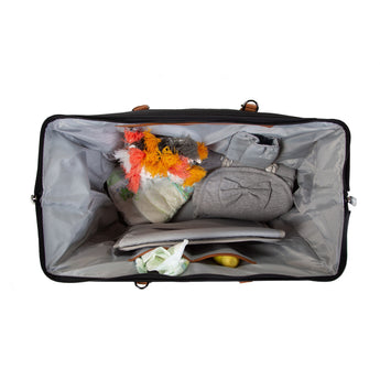Childhome Mommy Bag Big Black Gold | Diaper Bag