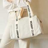 Childhome Mommy Bag Signature Canvas Diaper Bag | Parent Essential