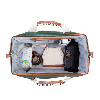 Childhome Mommy Bag Signature Canvas Diaper Bag | Parent Essential