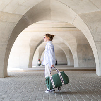 Childhome Mommy Bag Signature Canvas | Parent Tote